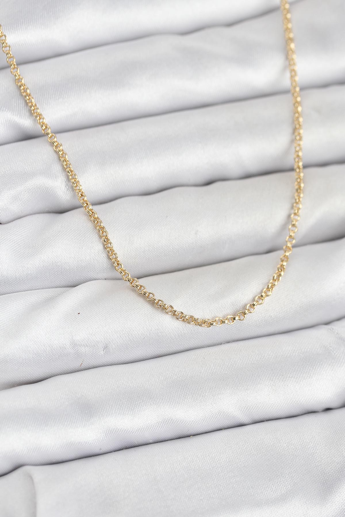 Tegan CM 14K Gold Renk Halka Model 60 cm Kadın Kolye TG27BKO10930