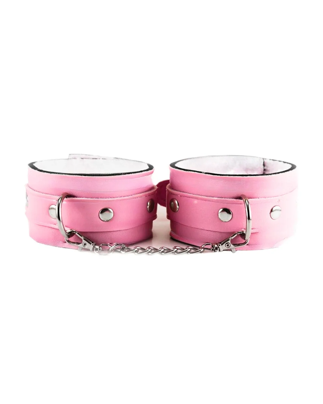 Tegan Fantezi Deri Seksi Pembe Kedi Maske Kelepçe Kırbaç Seti ( 3'lü set) TG275368