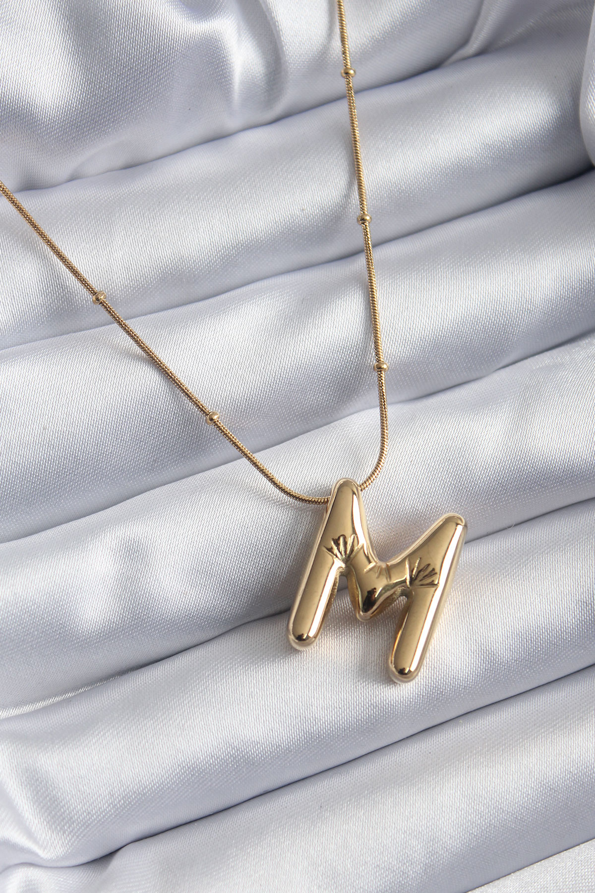 Tegan 316L Çelik Gold Renk Bubble 