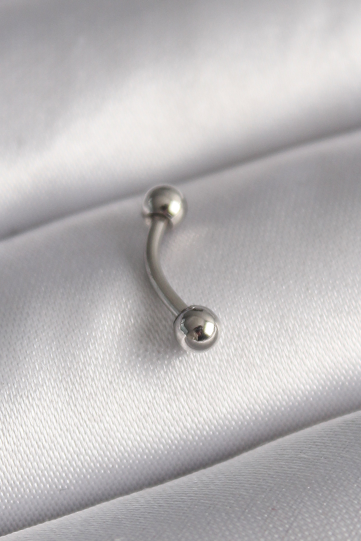 Tegan 316L Çelik Gümüş Renk Topçuk Model Piercing TG27PR1363