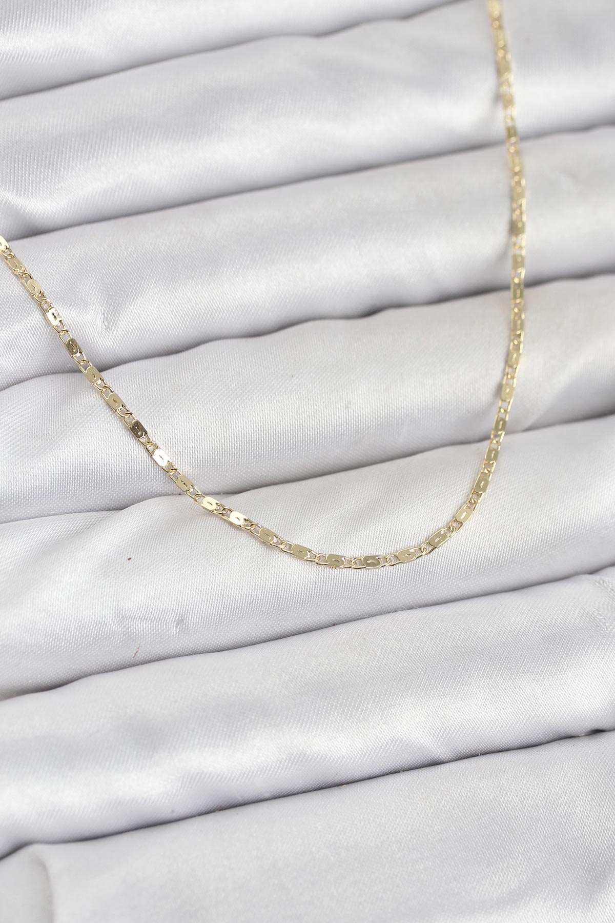 Tegan CM 14K Gold Renk Ezme Zincir Model 60 cm Kadın Kolye TG27BKO10933