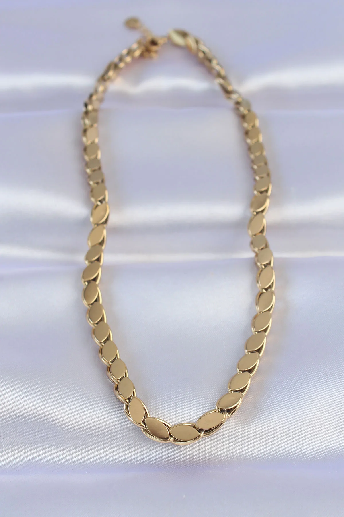 Tegan 316L Çelik Gold Renk Arpa Model Kolye TG27BKO8748