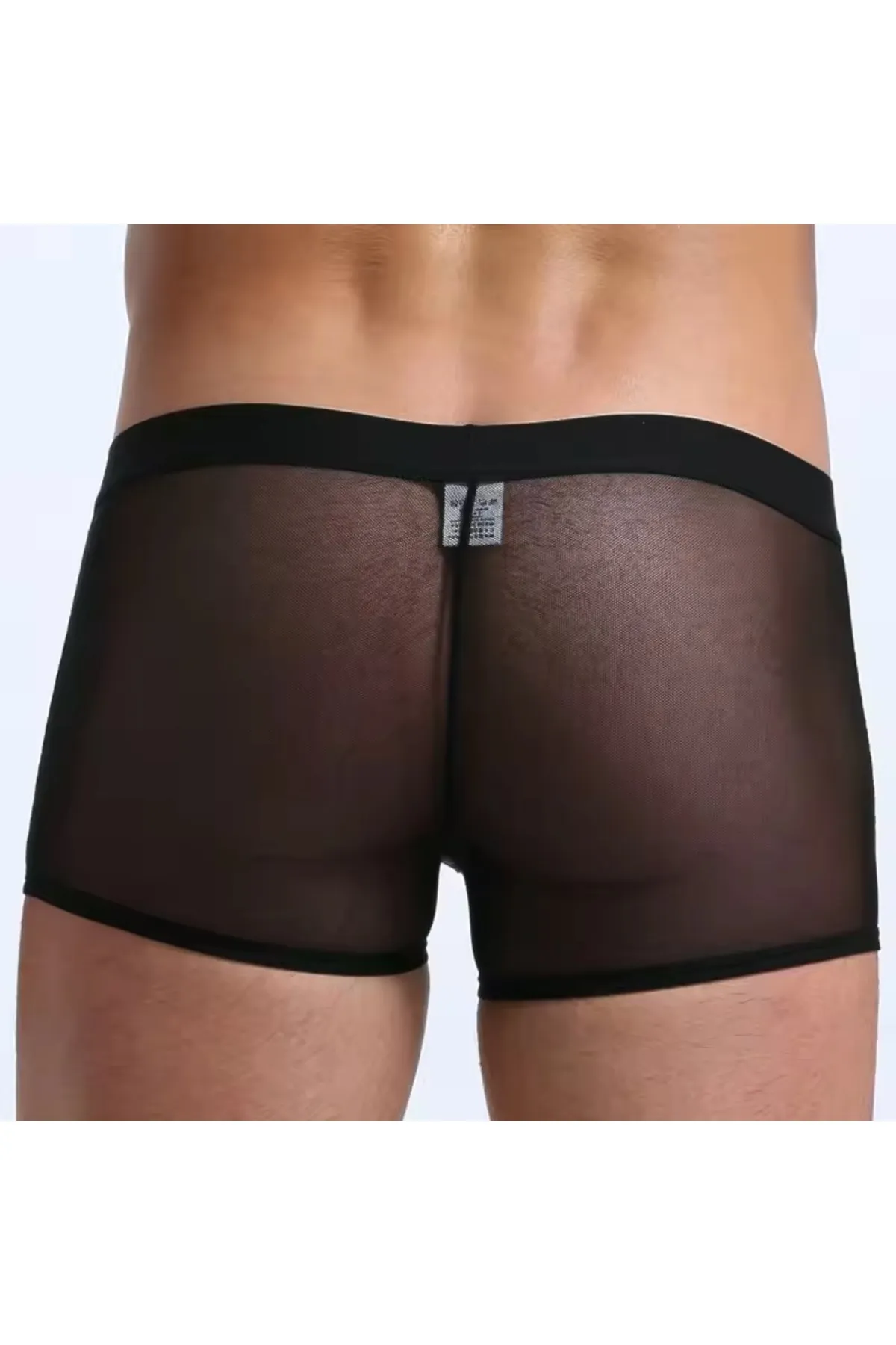 Tegan Fantezi  Transparan Tül Erkek Boxer  Fantezi Tanga TG274603