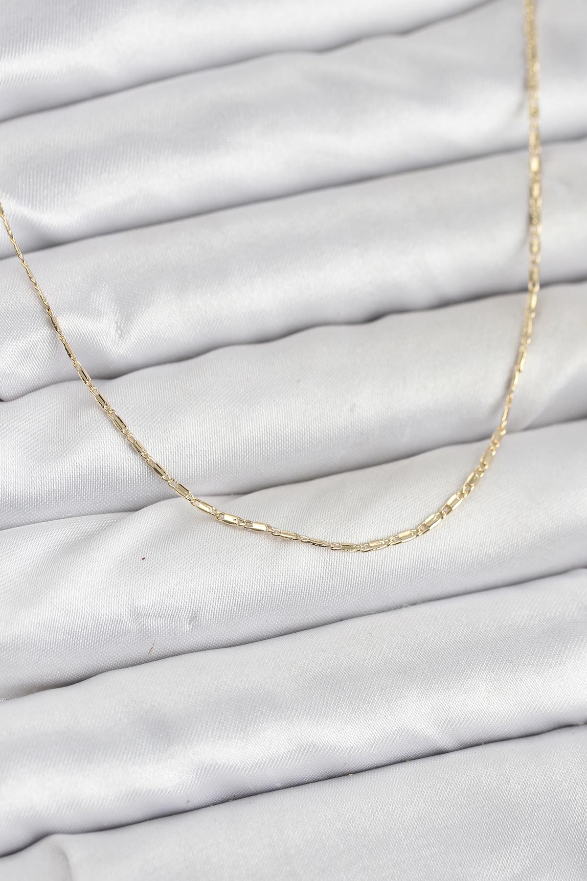 Tegan CM 14K Gold Renk Kesme Model 60 cm Kadın Kolye TG27BKO10931